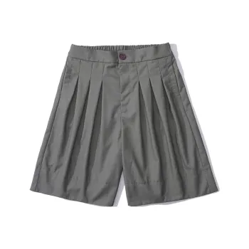 UNVESNO SS21 Loose Fit Shorts Unisex Gray