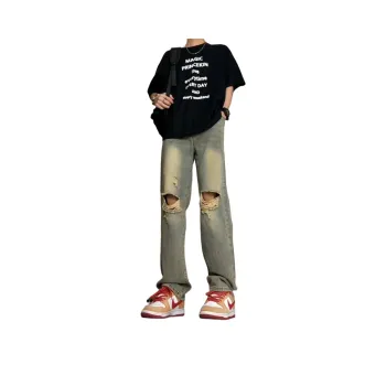 ZONEiD Jeans Unisex Yellow Mud