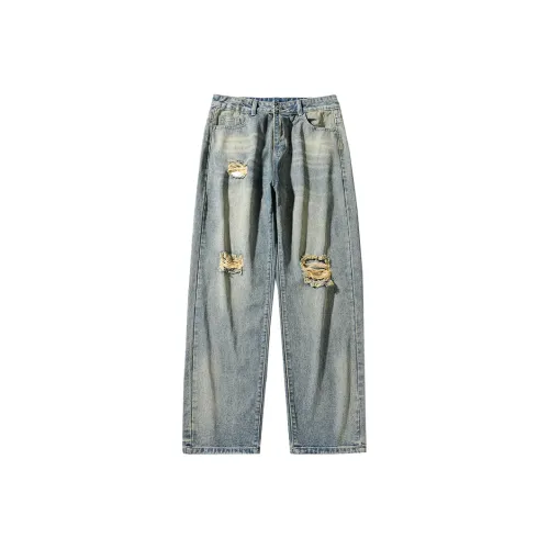 DOUBLE STAR 88 Jeans Unisex Vintage Blue