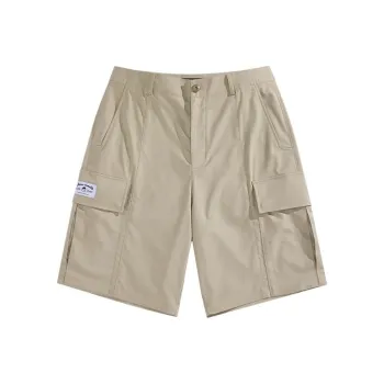 PEACEBIRD MEN Cargo Shorts Men Khaki