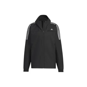 Adidas MUST HAVES FW24 HOODED Jackets Coats Men's Black