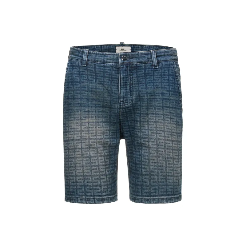 23R+ Denim Shorts Men Blue-0