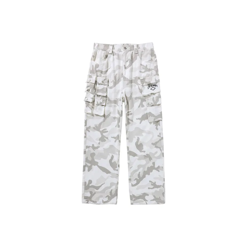 Lee Cooper Cargo Pants Men's Gray Camouflage-0