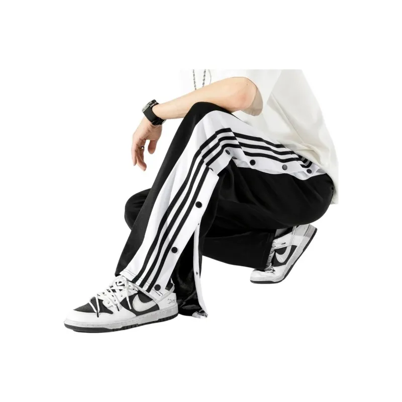 JIMI&JONS Casual Pants Unisex Black-0