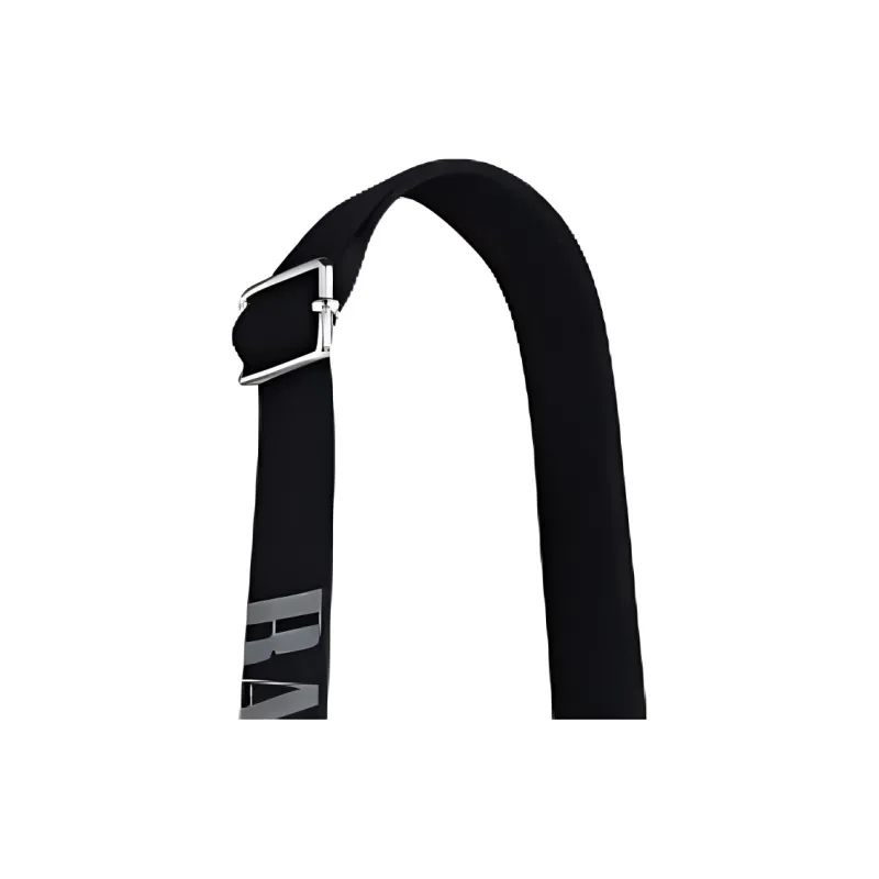 Balenciaga Fabric Shoulder Strap Bag Accessory Unisex Black & White-3