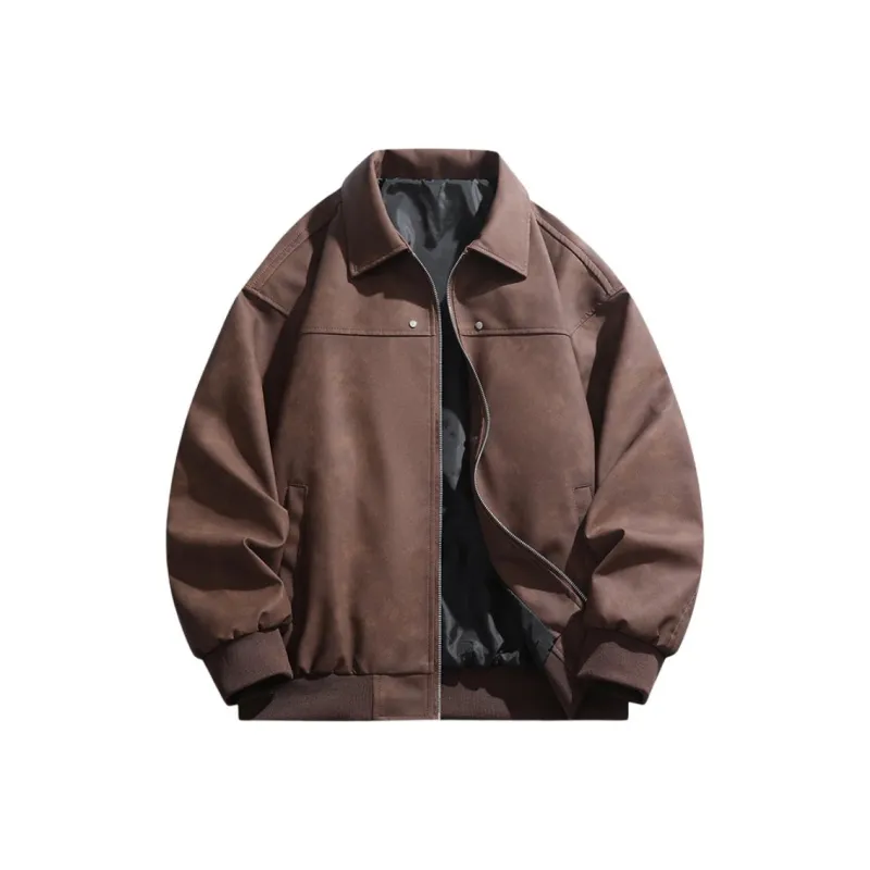 FOR FEAR THAT Leather Jacket Unisex-4
