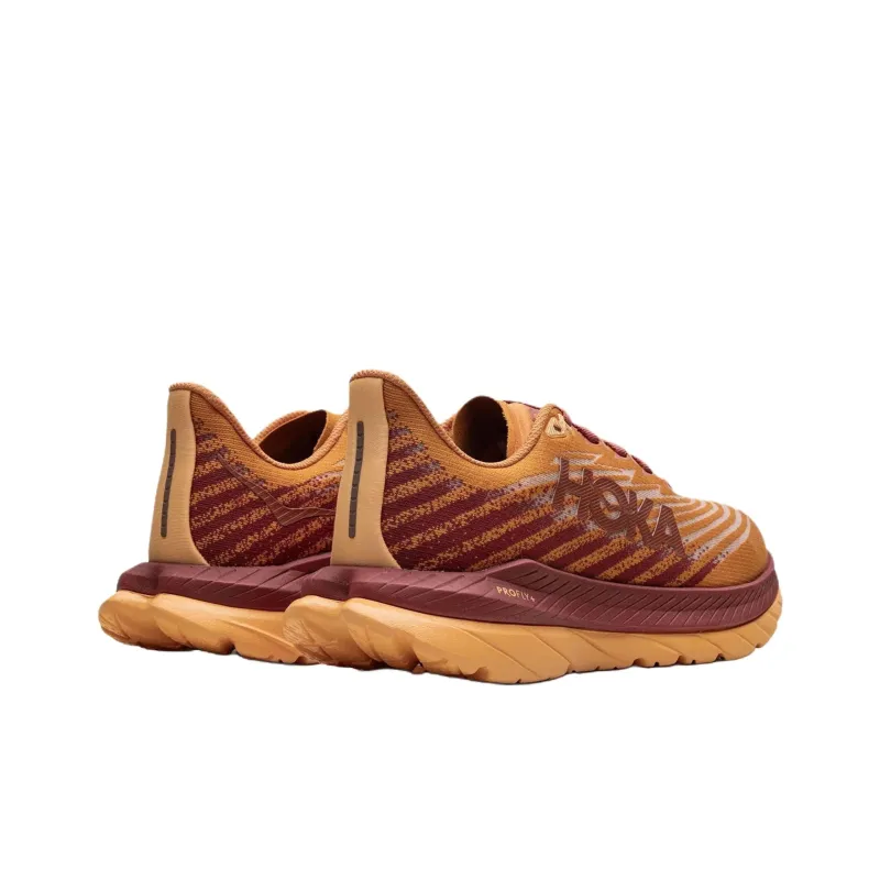 HOKA ONE ONE Mach 5 Anti Slip Wear Resistant Low Top Casual Running Shoes Men's Brown-2