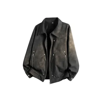 Supremo Cat Leather Jacket Unisex