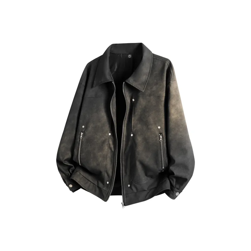 Supremo Cat Leather Jacket Unisex-0