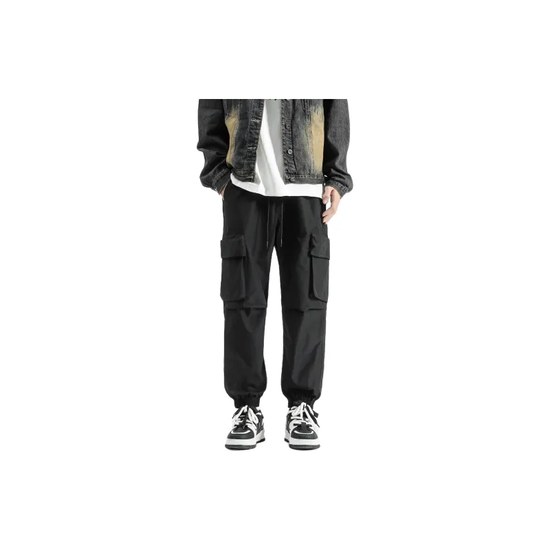 RASHOMONG Cargo Pants Unisex-0
