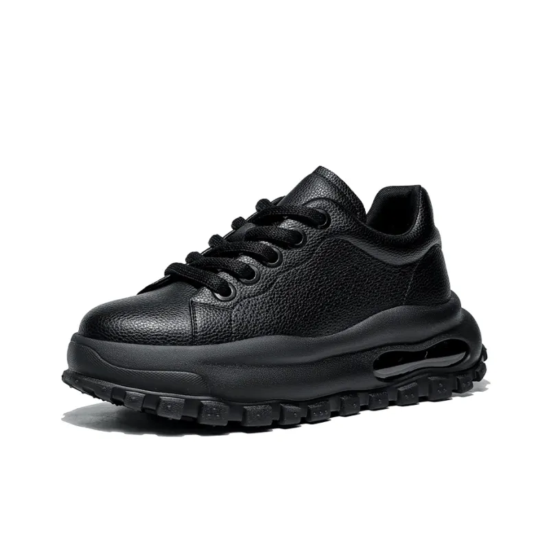 MOERBAI Marshmallow Breathable Height Increase Low Top Casual Shoes Men's-8