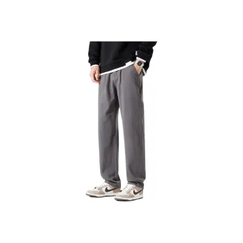 Tonlion Casual Pants Unisex Dark Gray