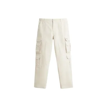 ZARA Casual Pants Men Beige