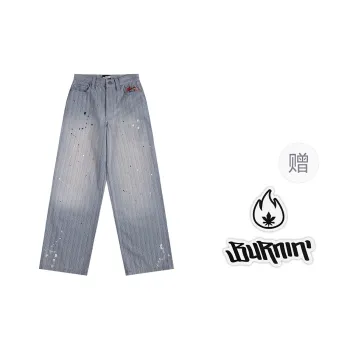 BURNIN Jeans Unisex Dusty Blue