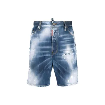 DSQUARED 2 Stretch-cotton Denim Shorts
