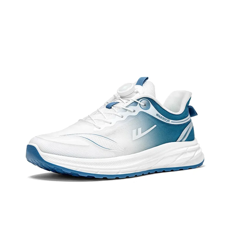 WARRIOR Running Shoes Men Low Top Blue-1