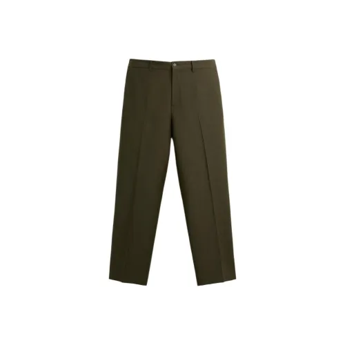 ZARA Suit Trouser Men's Dark Khaki
