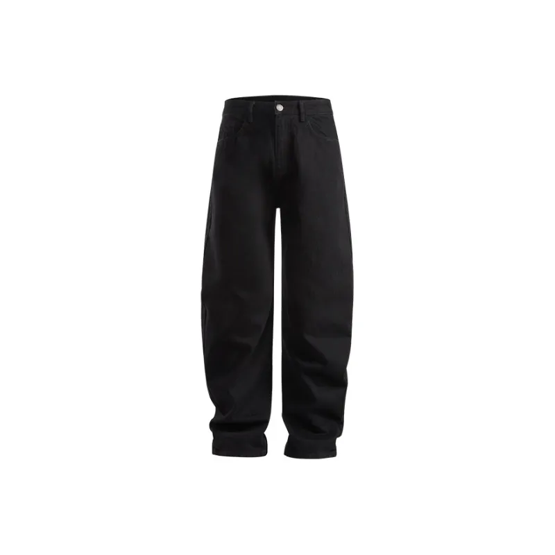 REDCHARCOAL Jeans Men Black-0