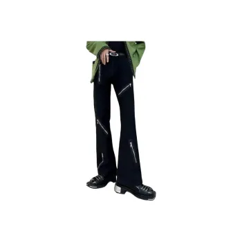 MGXEK Jeans Unisex Black