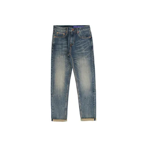 WILD LEADER Jeans Mens W4138R63CBlue
