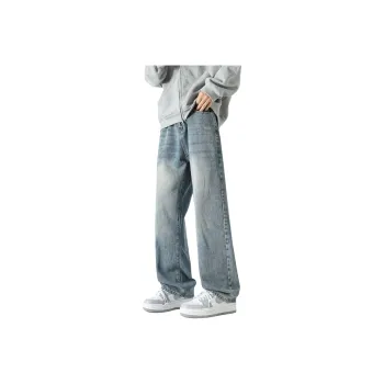 TINA GIA Jeans Unisex Vintage Blue