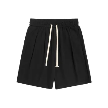 SEANBYSEAN Loose Fit Shorts Unisex Black