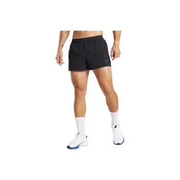 GYMSHARK RUN SPORT 3' SHORTS Casual Shorts Men's Black