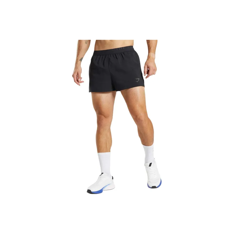 GYMSHARK RUN SPORT 3' SHORTS Casual Shorts Men's Black-0