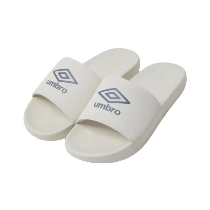 Umbro ZEPPI SD Slip Resistant Abrasion Resistant Slide Slippers Unisex White-1
