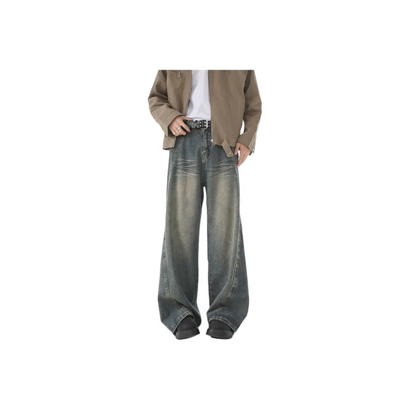 HOKLV Jeans Unisex-1
