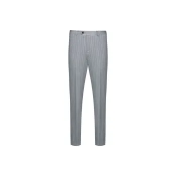 G· Mons Casual Pants Men Gray Stripes