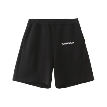 ROARINGWILD SS22 Fitted Shorts Unisex Black