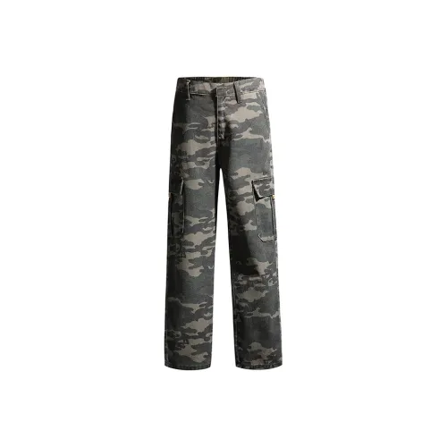 Dsquared2 Kids printed denim shirt jacket Camouflage