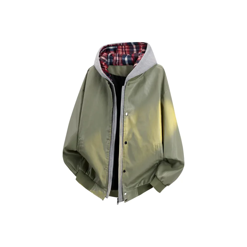 Yiwen Leather Jacket Coat Unisex-4