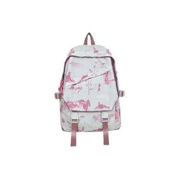 Alcohol Dragon Nylon Backpack Unisex Pink/Gray/Green/Red
