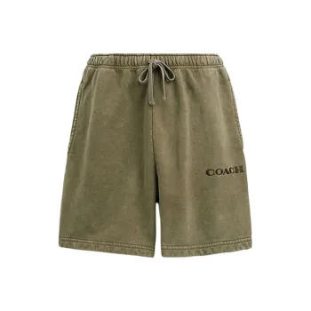 COACH SS24 Casual Shorts Men's Green