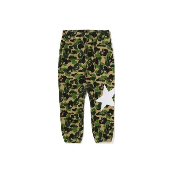 A BATHING APE Abc Camo Sweatpant