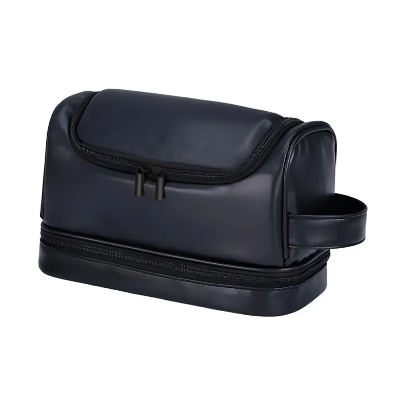 LETOO PU Makeup Bag Regular Men's Brown-1