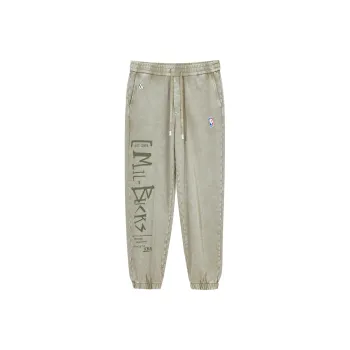 JACK JONES· x NBA Casual Pants Men's Sage Green