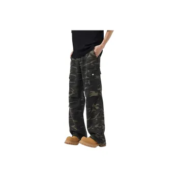 KM Cargo Pants Unisex Camouflage
