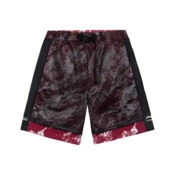 LiNing China Li Ning Casual Shorts Men Rich Burgundy