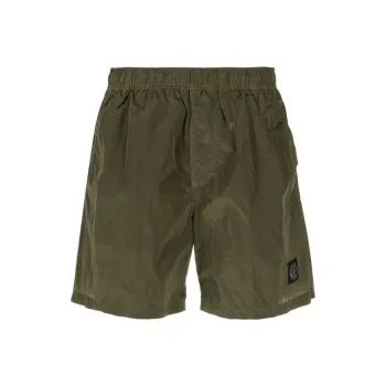 STONE ISLAND Casual Shorts Men Green