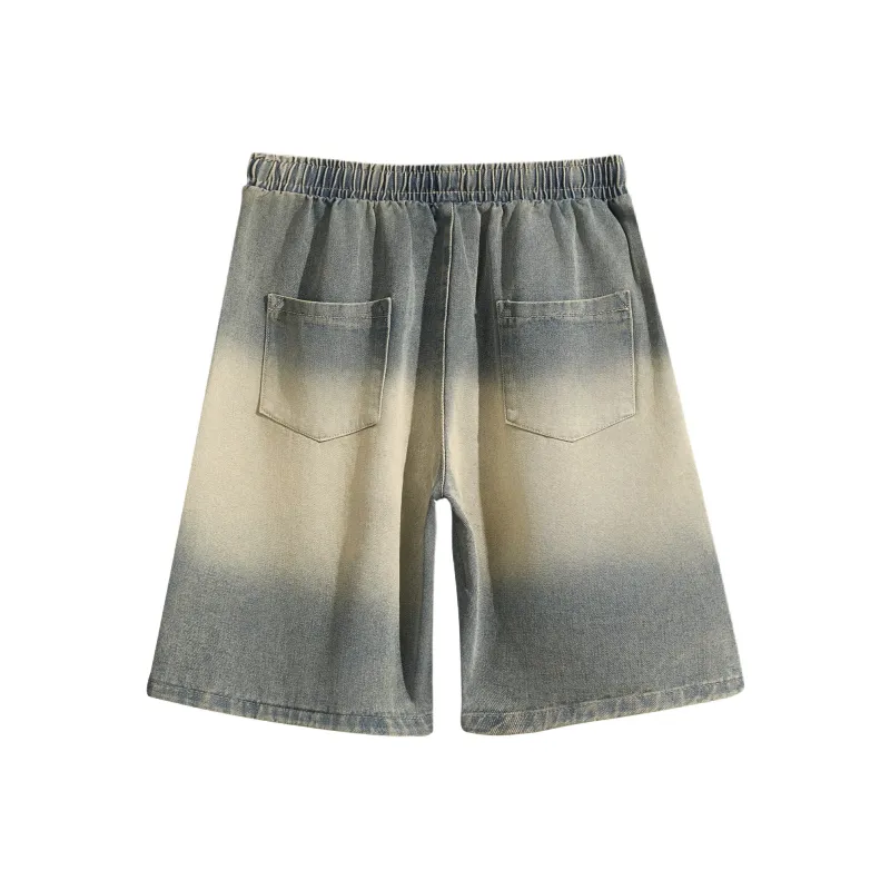 ZMOH Denim Shorts Unisex Couple's-8