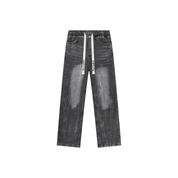SIFLYTO Jeans Unisex Black Gray Color