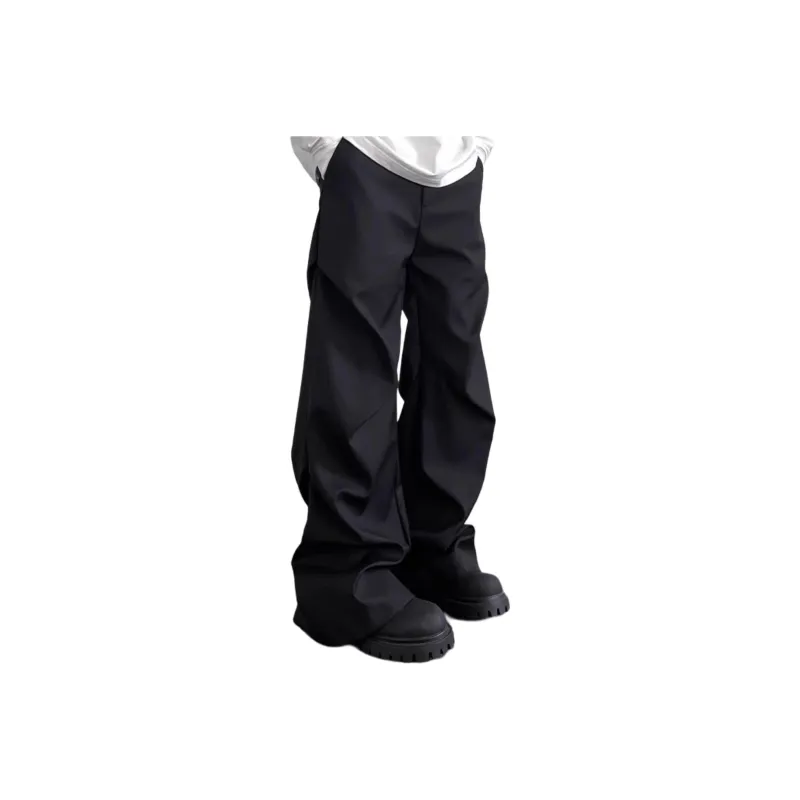 KVIV Suit Trousers Men Black -0