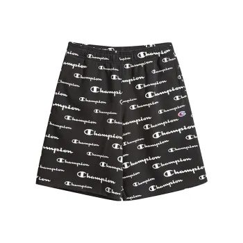 Champion Loose Fit Shorts US Version Unisex Black