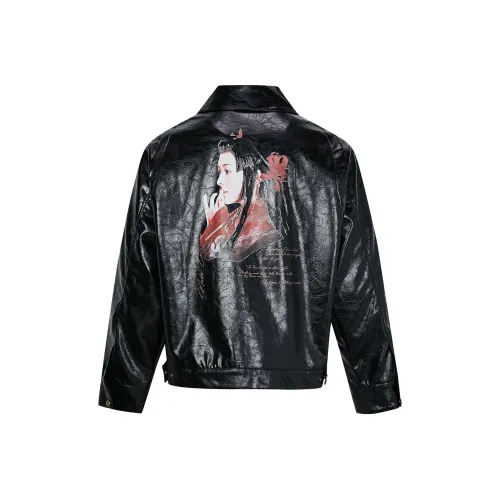 MADE EXTREME Leather Jacket Unisex Black