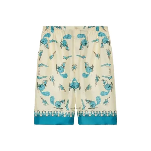 GUCCI x Freya Hartas Shorts Men's Blue