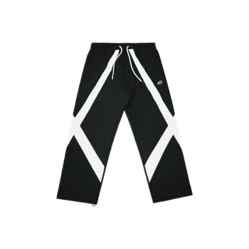 NICEID Knitted Sweatpants Unisex Black White