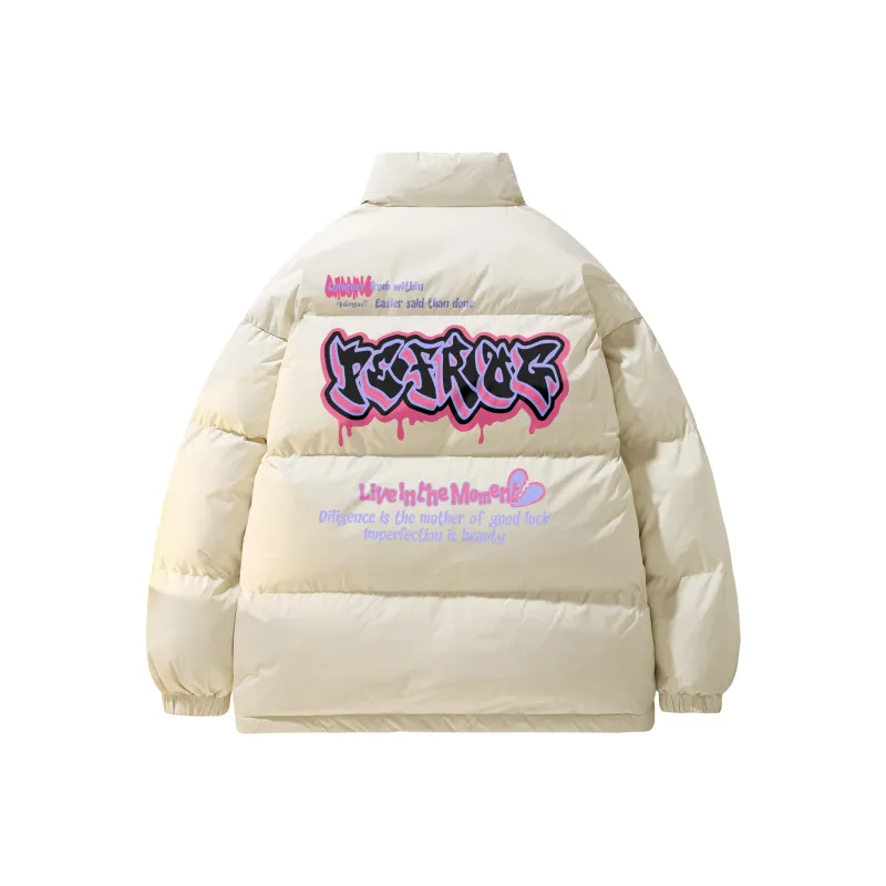 Pepe The Frog Puffer Jacket Unisex-6